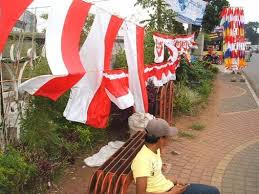 Masyarakat Masih Enggan Pasang Bendera dan Umbul-umbul